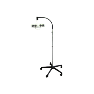 LED light with sensor on mobile base